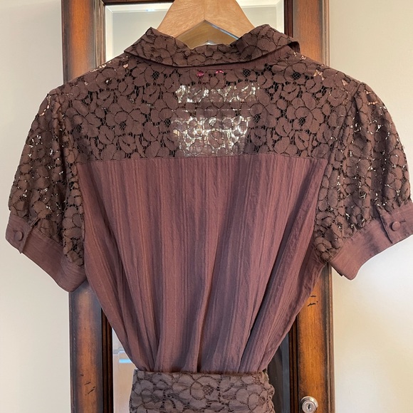 ❤️BCBG Dress Chocolate Brown EUC - Picture 2 of 13